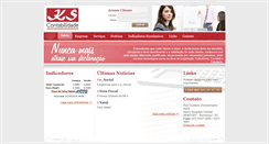 Desktop Screenshot of contabilidadeks.com.br